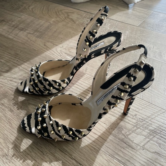 New Brian Atwood Studded Heels